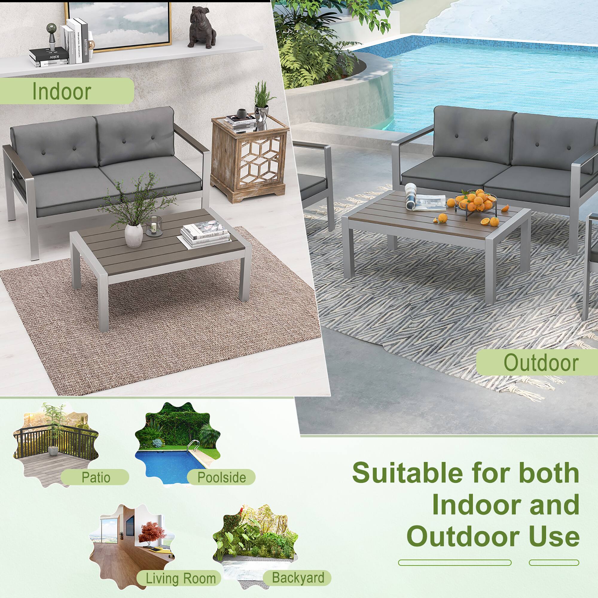 Indoor | Outdoor | Patio | Poolside | Suitable for both Indoor and Outdoor Use | Living Room | Backyard