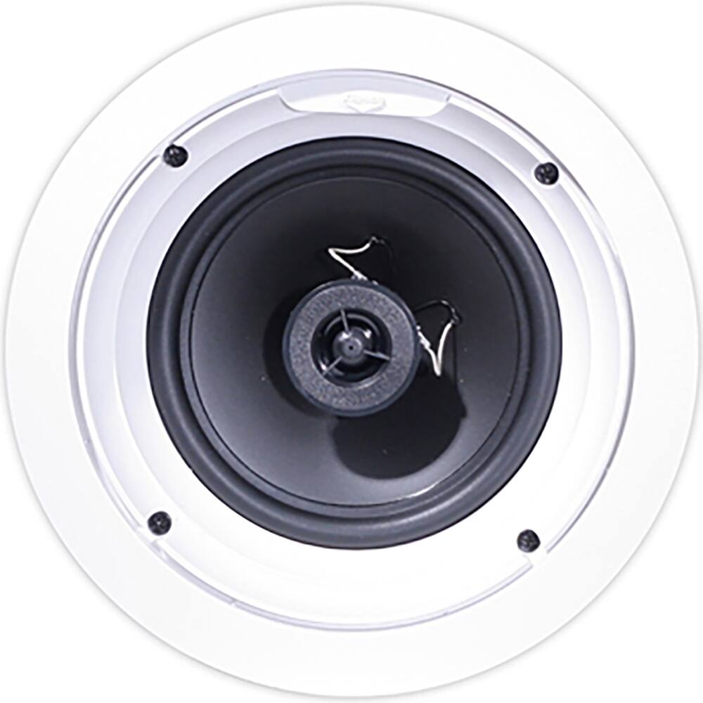 Alt View 2. Klipsch - R-1650-C In-Ceiling Speaker White 2 Pack with 2 Year Warranty Bundle.