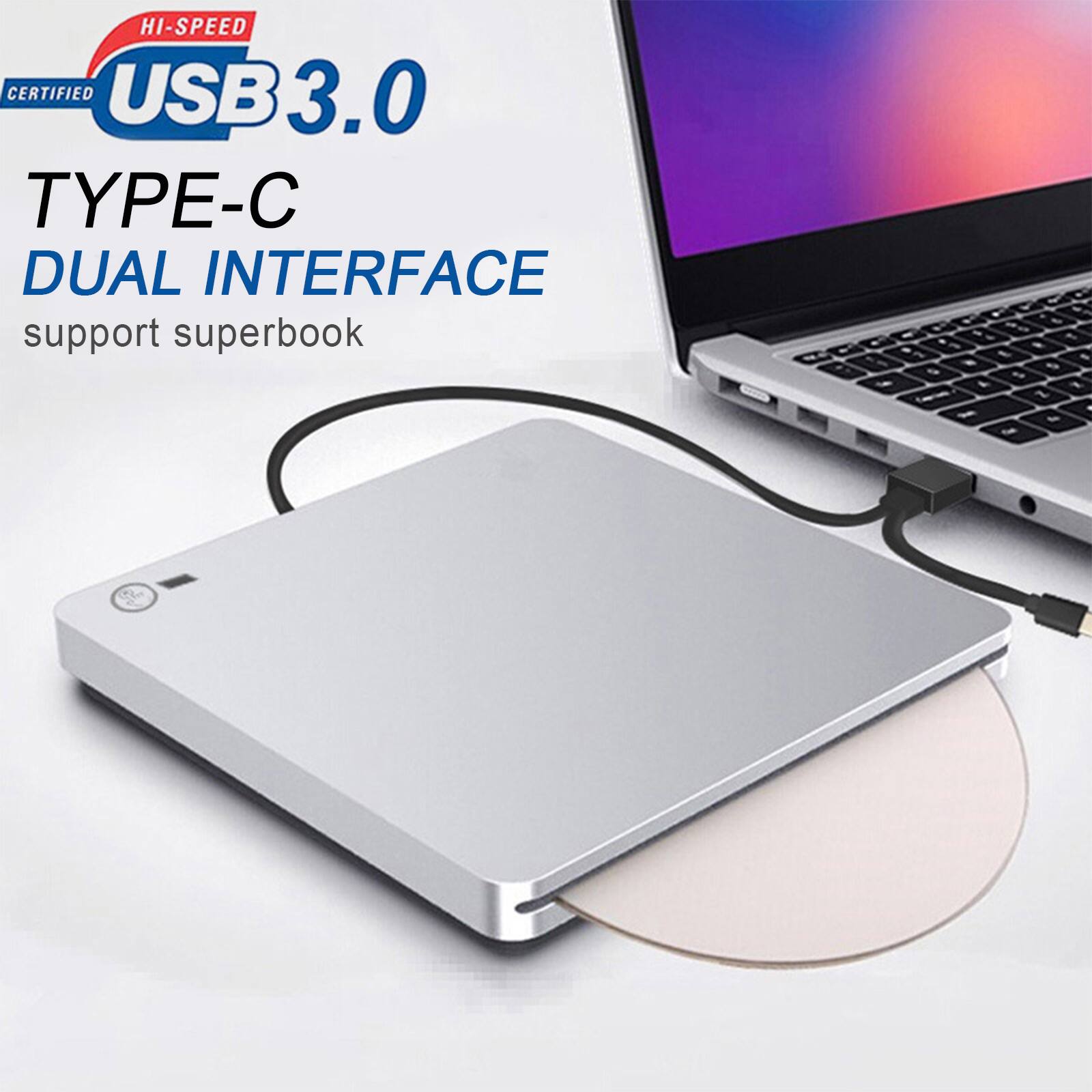 HI-SPEED CERTIFIED USB 3.0 TYPE-C DUAL INTERFACE support superbook