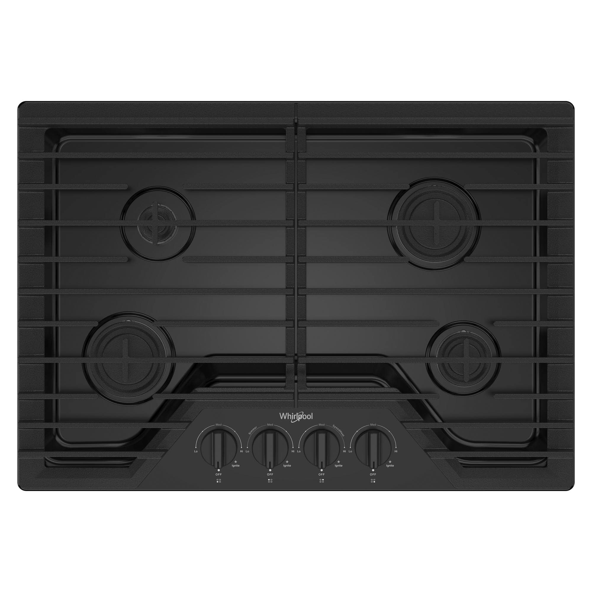 Whirlpool – 30″ Built-In Gas Cooktop with SpeedHeat Burner – Black Sansujyuku sansujyuku.com