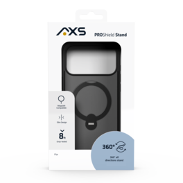 AXS - Biogenic - PROShield MagSafe Case with Kickstand for Apple iPhone 17 Pro Max - Smoke
