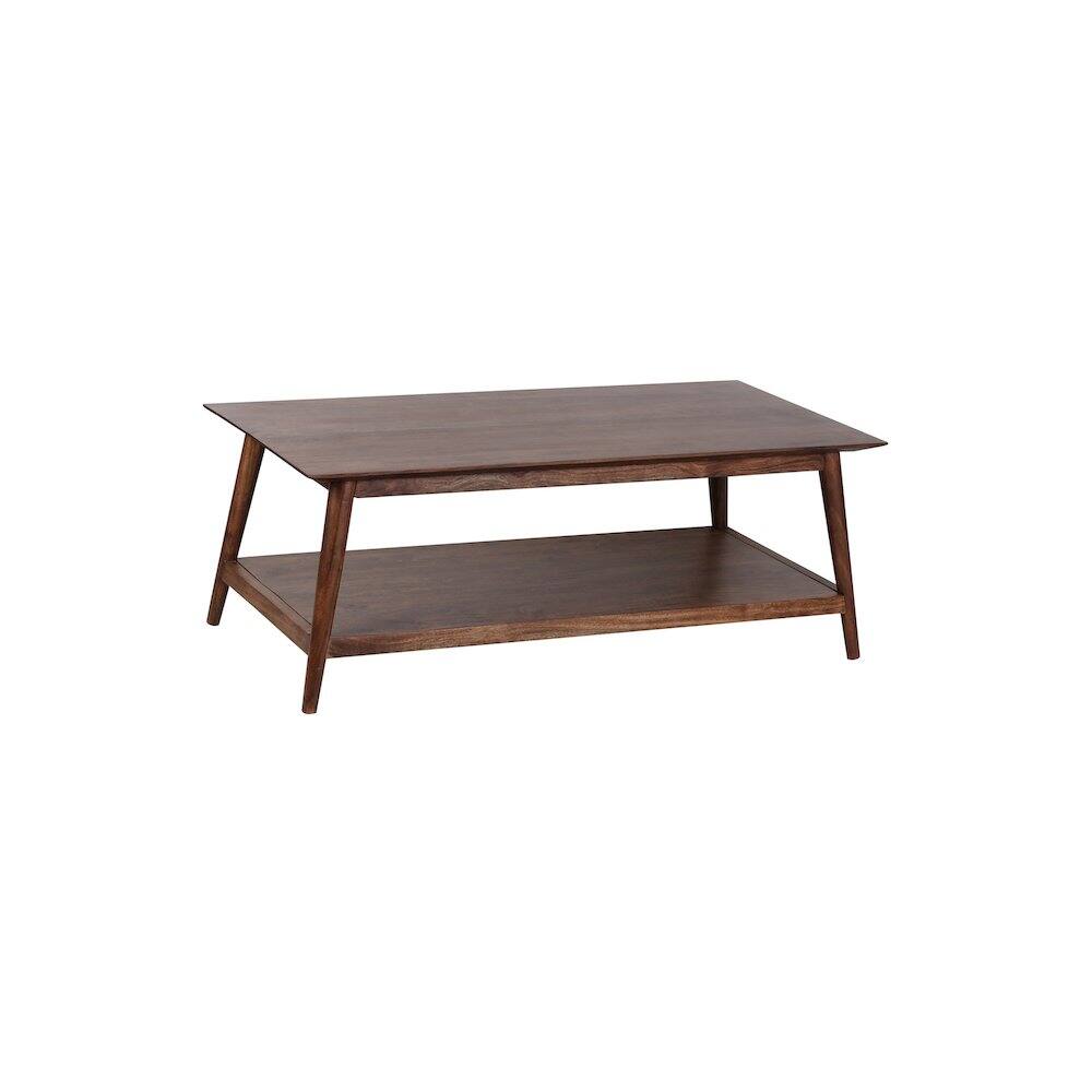 Back. Porter Designs - Portola Solid Acacia Wood Coffee Table - Brown.