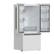 Alt View 3. Forno Appliances - Gallipoli 17.5 Cu. Ft. Freestanding French Door Refrigerator - White.