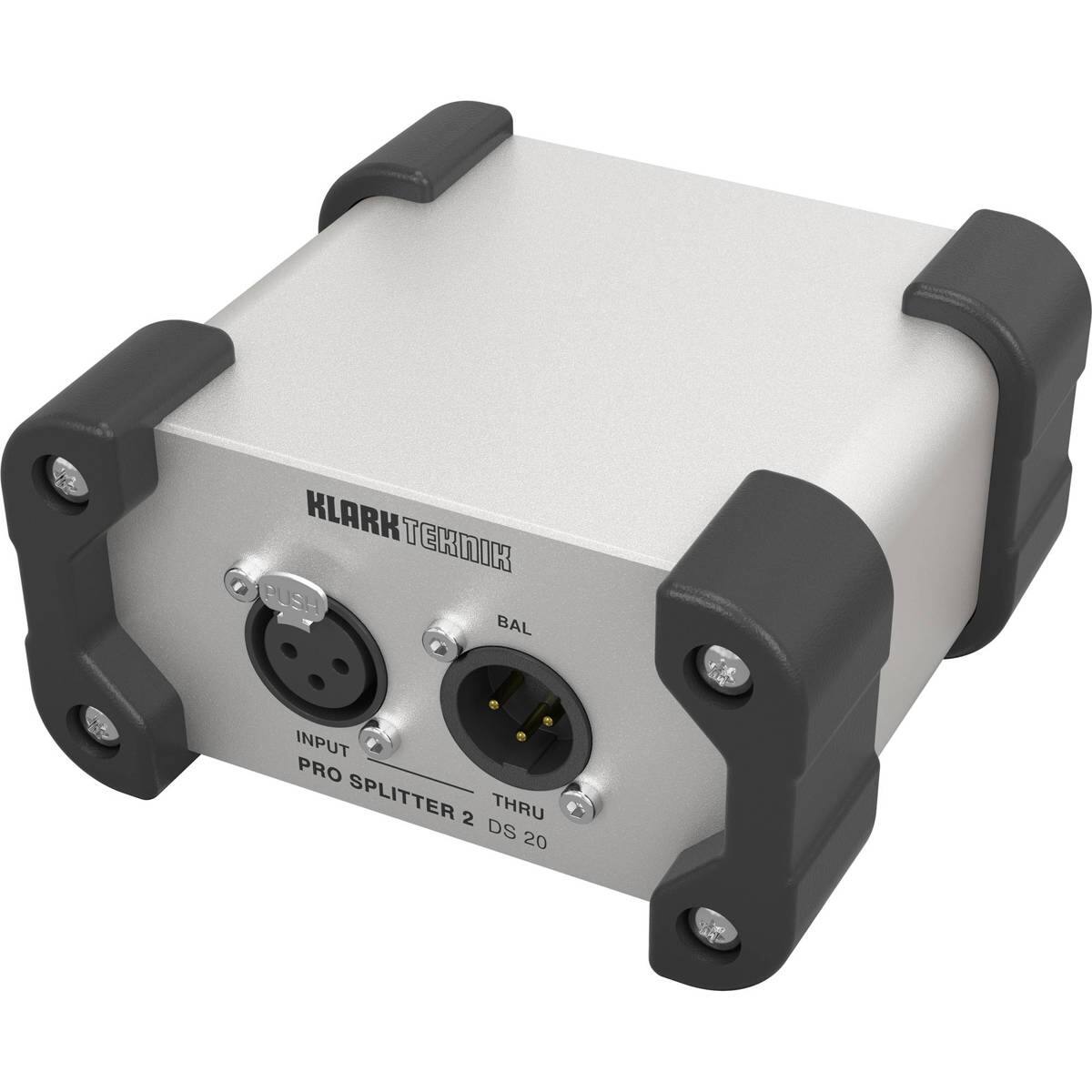 KLARK TEKNIK PUSH BAL  
INPUT PRO. SPLITTER 2 DS THRU 20