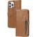 Alt View 12. SaharaCase - Folio Wallet Case for Apple iPhone 14 Pro - Brown.