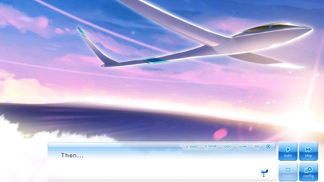 Then...  
q.load q.save load save log  
auto skip  
repeat config