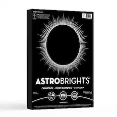 ASTROBRIGHTS
CARDSTOCK • PAPIER CARTONNE • CARTULINA
100 sheets
8.5" x 11"
100 lb. (270 gsm)
www.astrobrights.com