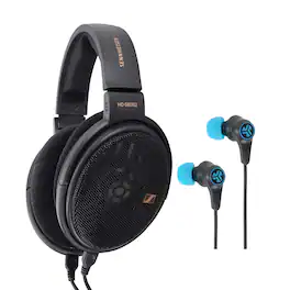 Sennheiser - HD 660S2 Wired Over-Ear Headphones with Play Gaming Wireless Earbuds - Black