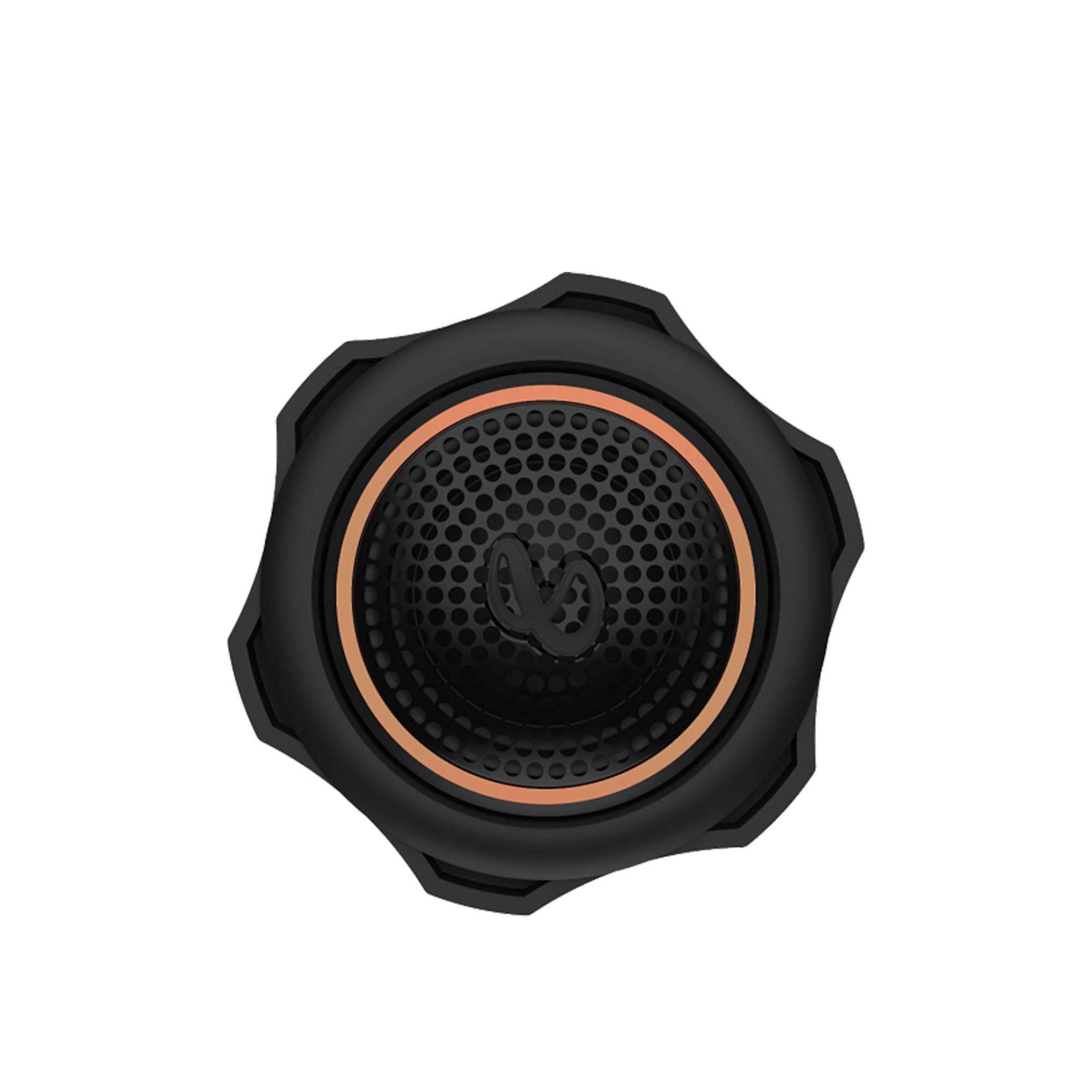 Alt View 4. Infinity - Infinity KAPPA753T 3/4" (19mm) Edge-Driven Silk Dome Tweeter - Black/Gray.