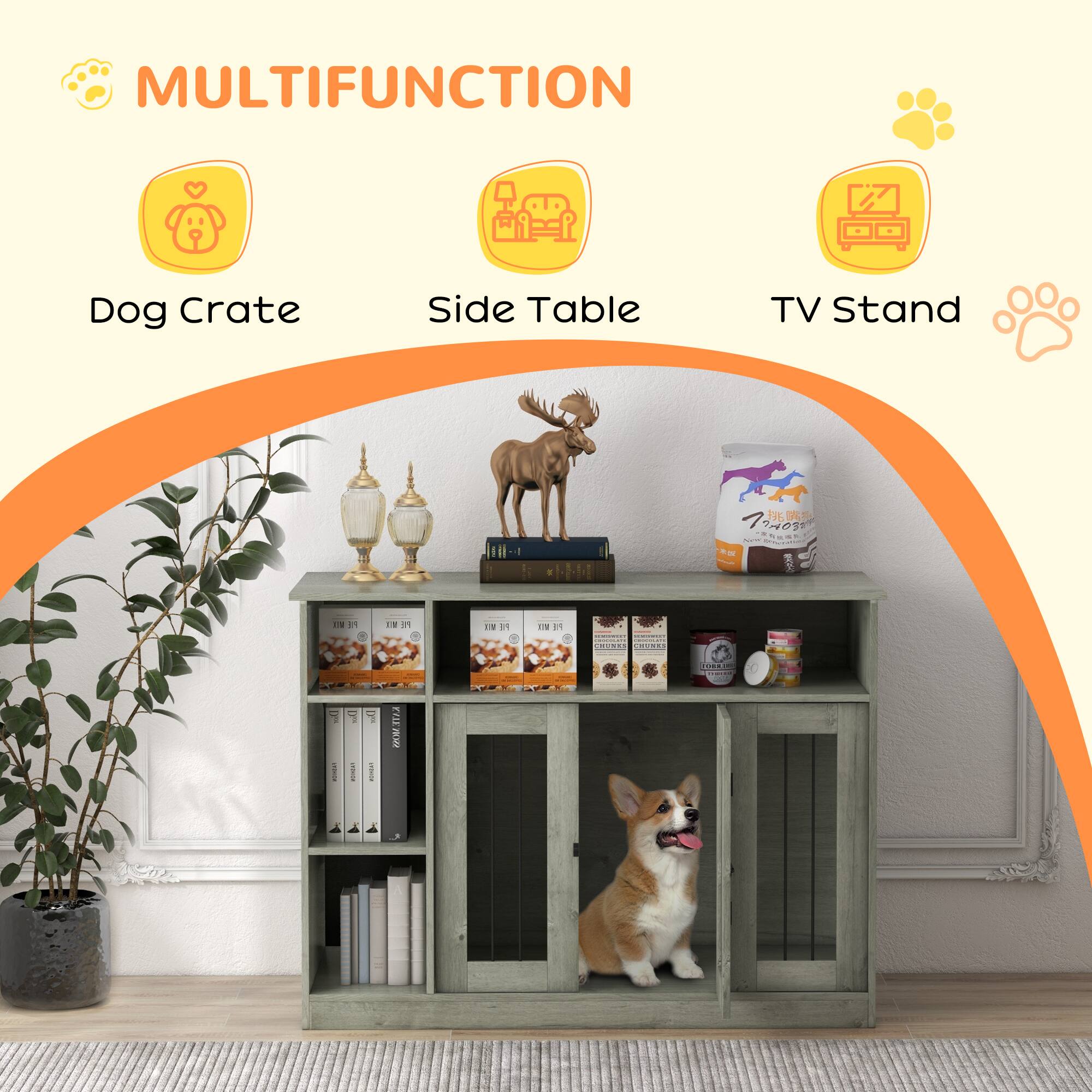 MULTIFUNCTION  
Dog Crate  
Side Table  
TV Stand