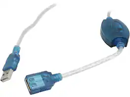 Cables to Go - C2G 39978 USB Active Extension Cable - USB 2.0 A Male to A Female Cable, Beige (16.4 Feet, 5 Meters)