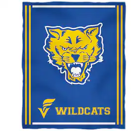 Vive La Fete - Fort Valley State Wildcats 36'' x 48'' Children's Mascot Plush Blanket - Multicolor