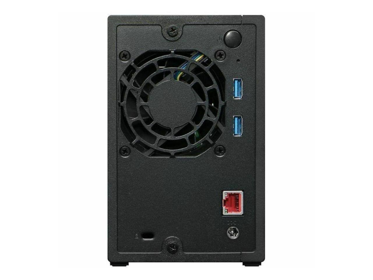 Alt View 7. Asustor - Asustor AS1202T Drivestor 2 Gen 2 ,2 Bay NAS, Quad-Core 1.7GHz CPU, 2.5GbE Port, 1GB DDR4, Three USB 3.0 (Diskless).