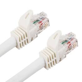 Sanoxy - Cables and Adapters; 6ft Cat6a 600 MHz UTP Snagless Ethernet Network Patch Cable - White