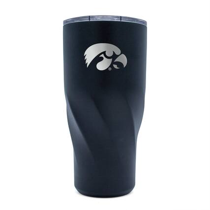 Front. WinCraft - Iowa Hawkeyes 30oz. Morgan Stainless Steel Tumbler - Multicolor.