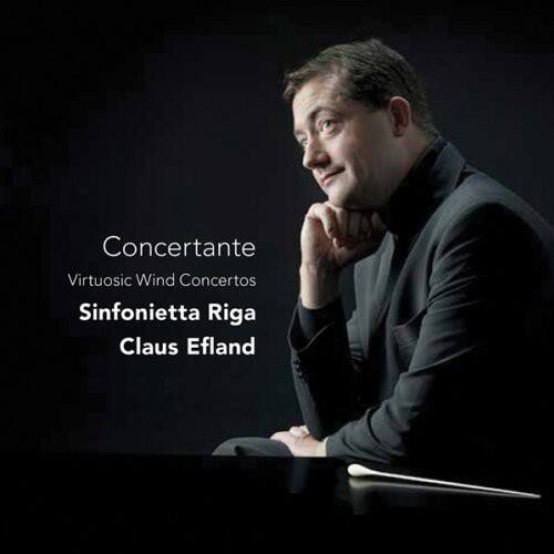 Claus Efland - Concertante: Virtuosic Wind Concertos  - COMPACT DISCS