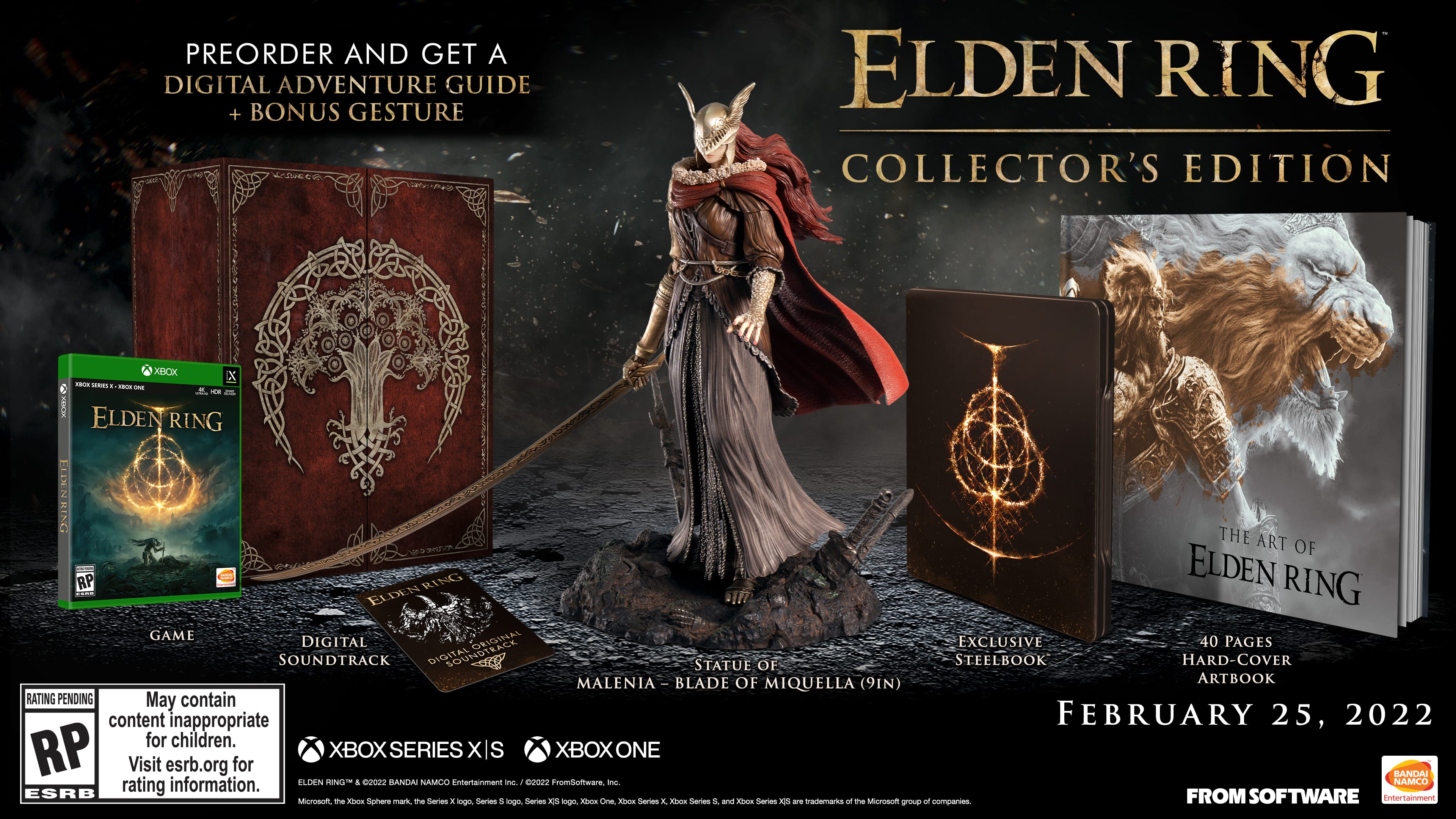 Front. BANDAI NAMCO Entertainment - Elden Ring.