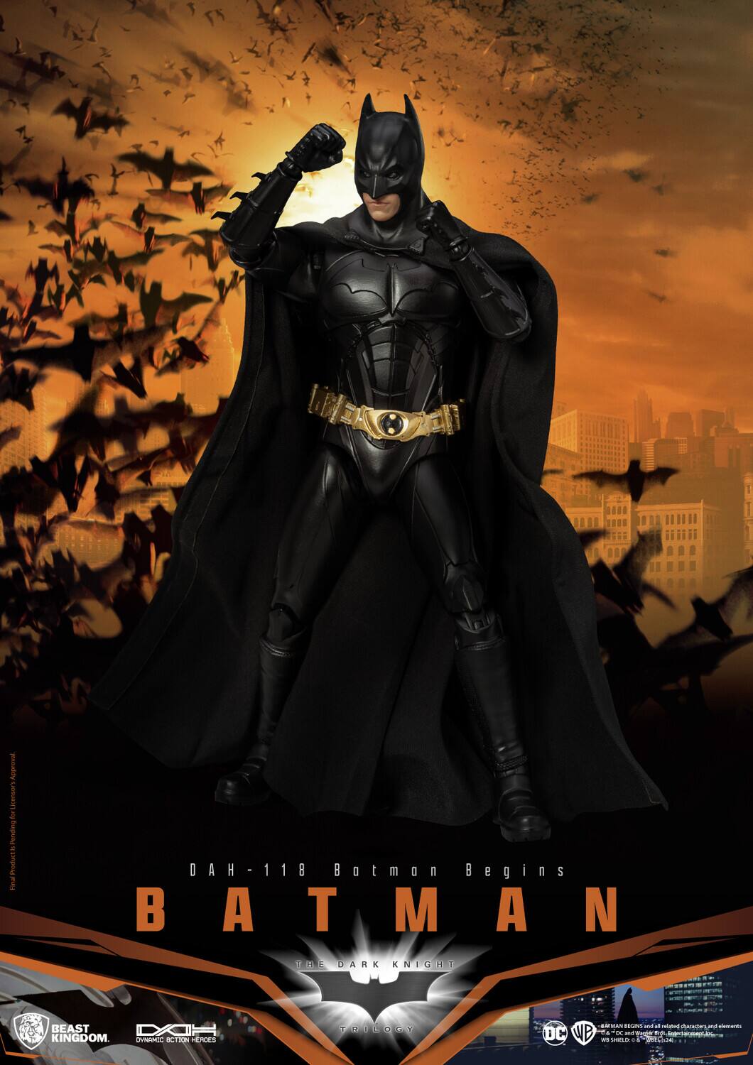 Beast Kingdom Batman Begins Dynamic 8ction Heroes Batman Action