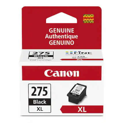 Canon Genuine Authentique GENUINO 275 Black XL FINE Cartridge
Canon Canor GENUINE Authentique GENUINO 275 Black XL FINE
Canon 275 Black XL PG-275X2
Canon 275XL Black XL