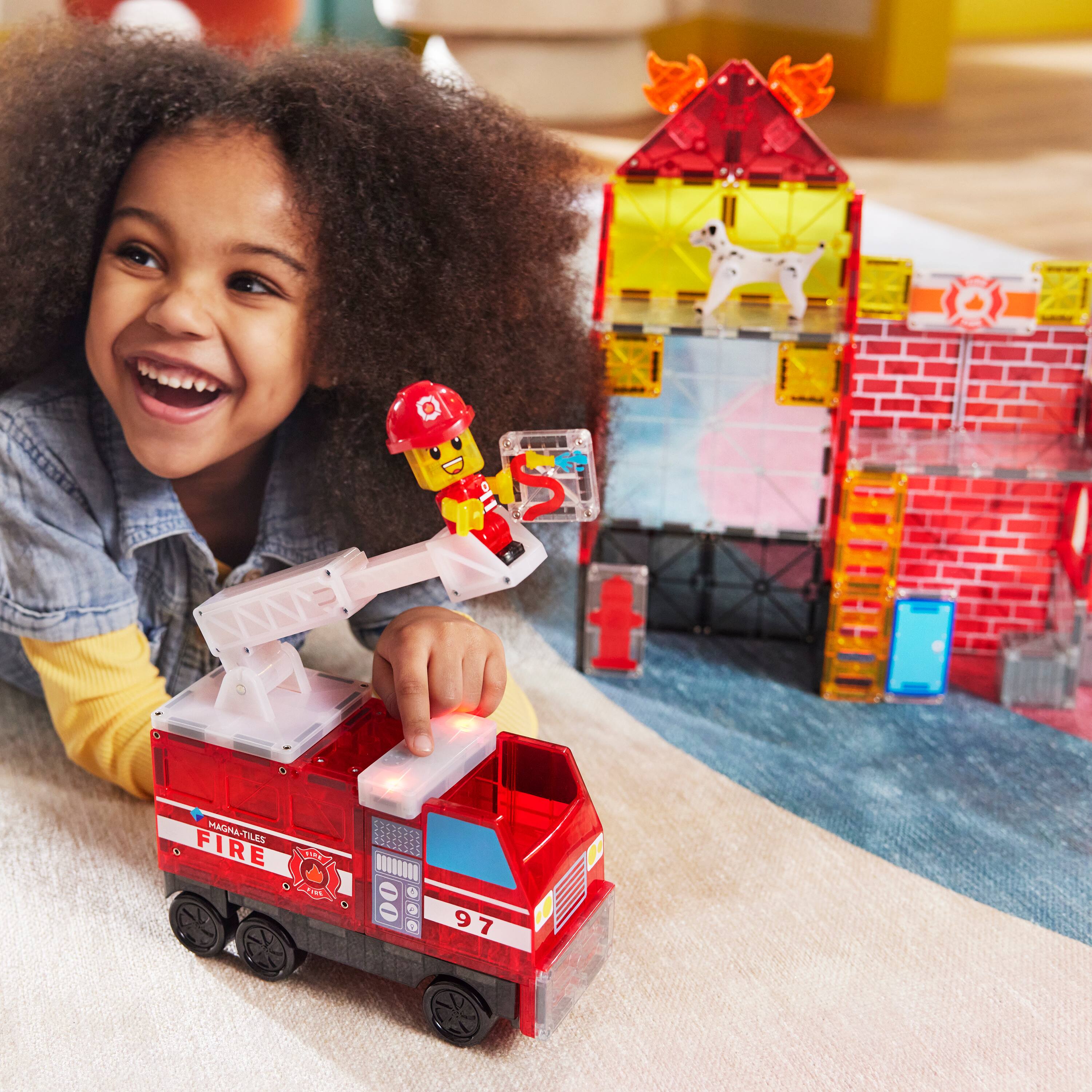 MAGNA-TILES FIRE C LOn N1 00 97