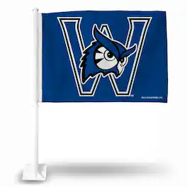 Rico Industries - Westfield State Owls 11x14 Window Mount 2-Sided Car Flag - Multi