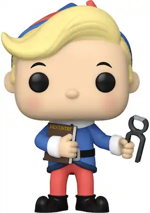 Front. Funko - FUNKO POP! MOVIES: Rudolph - Hermey - Collectibles - Multicolor.