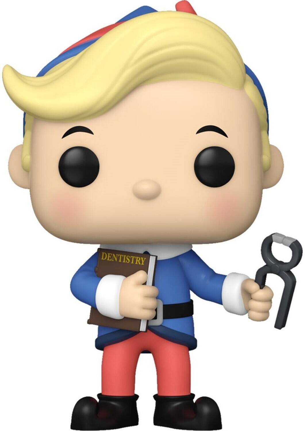 Front. Funko - FUNKO POP! MOVIES: Rudolph - Hermey   - Collectibles - Multicolor.