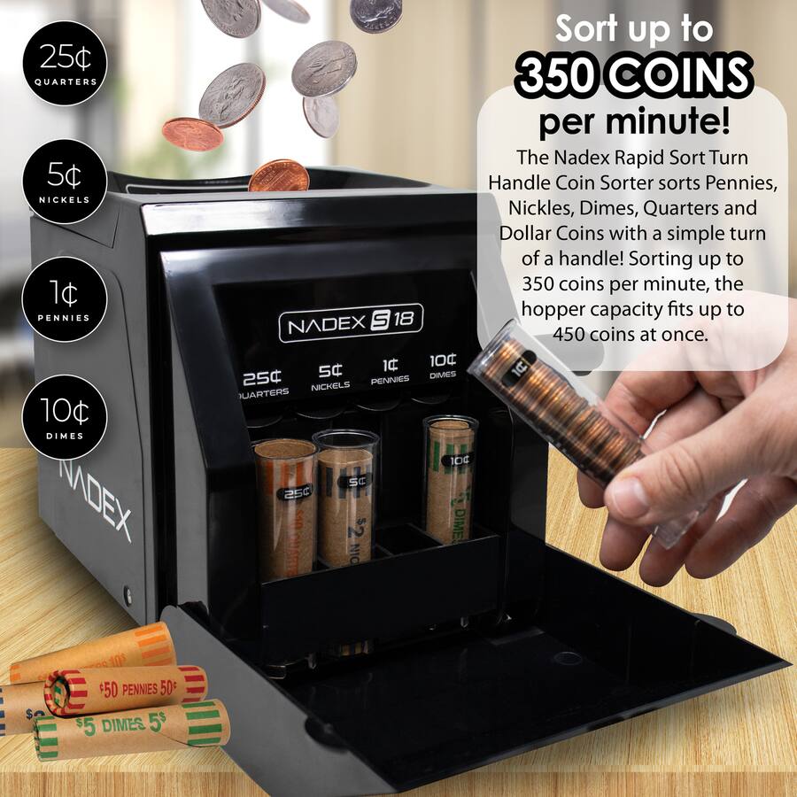 S18 Manual Coin Sorter and Wrapper NXTE-1808 - Best Buy