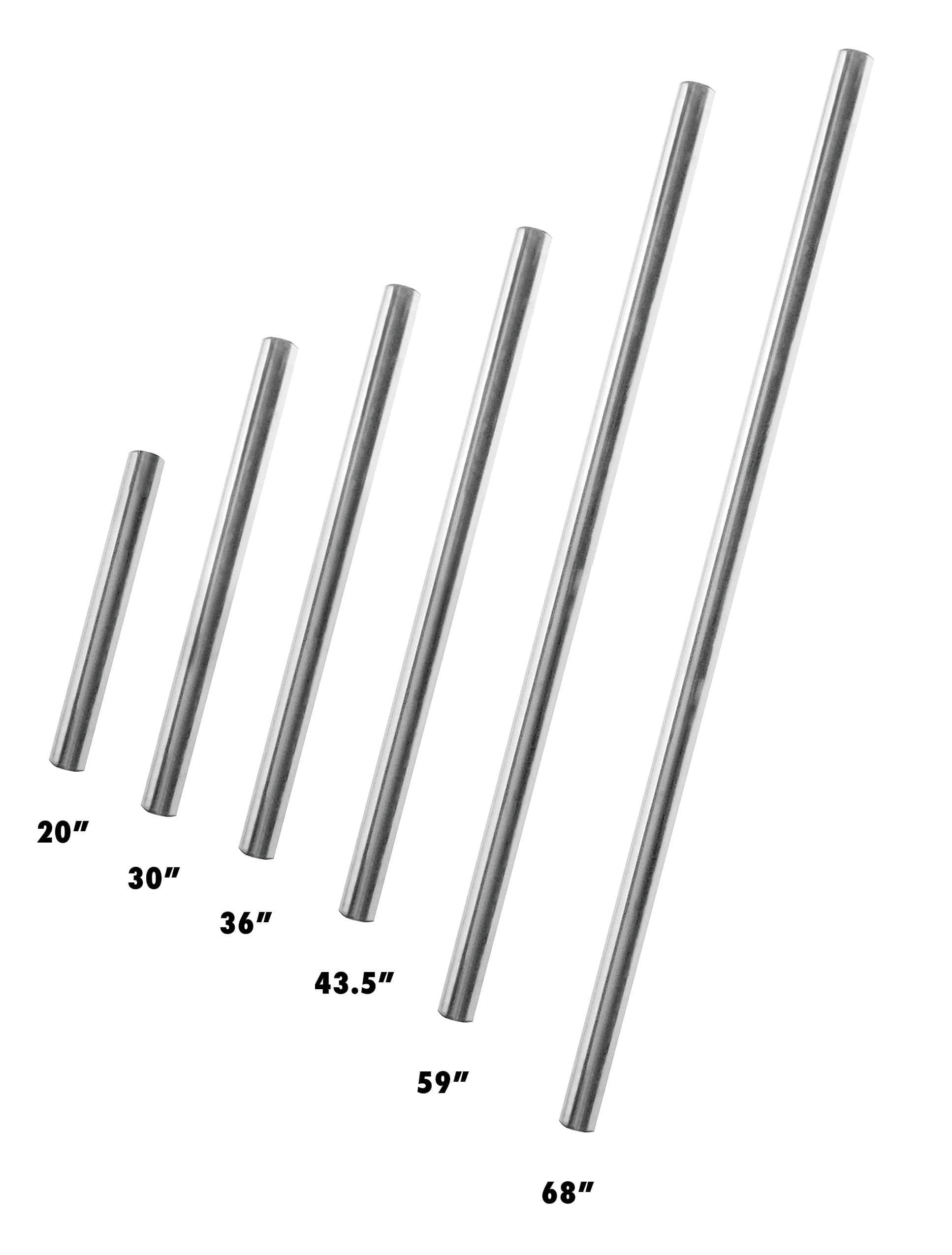 "Gibraltar Hardware - 30"" Straight Rack Tube with Plastic End Caps, Chrome Finish" price history on PriceWatchPro