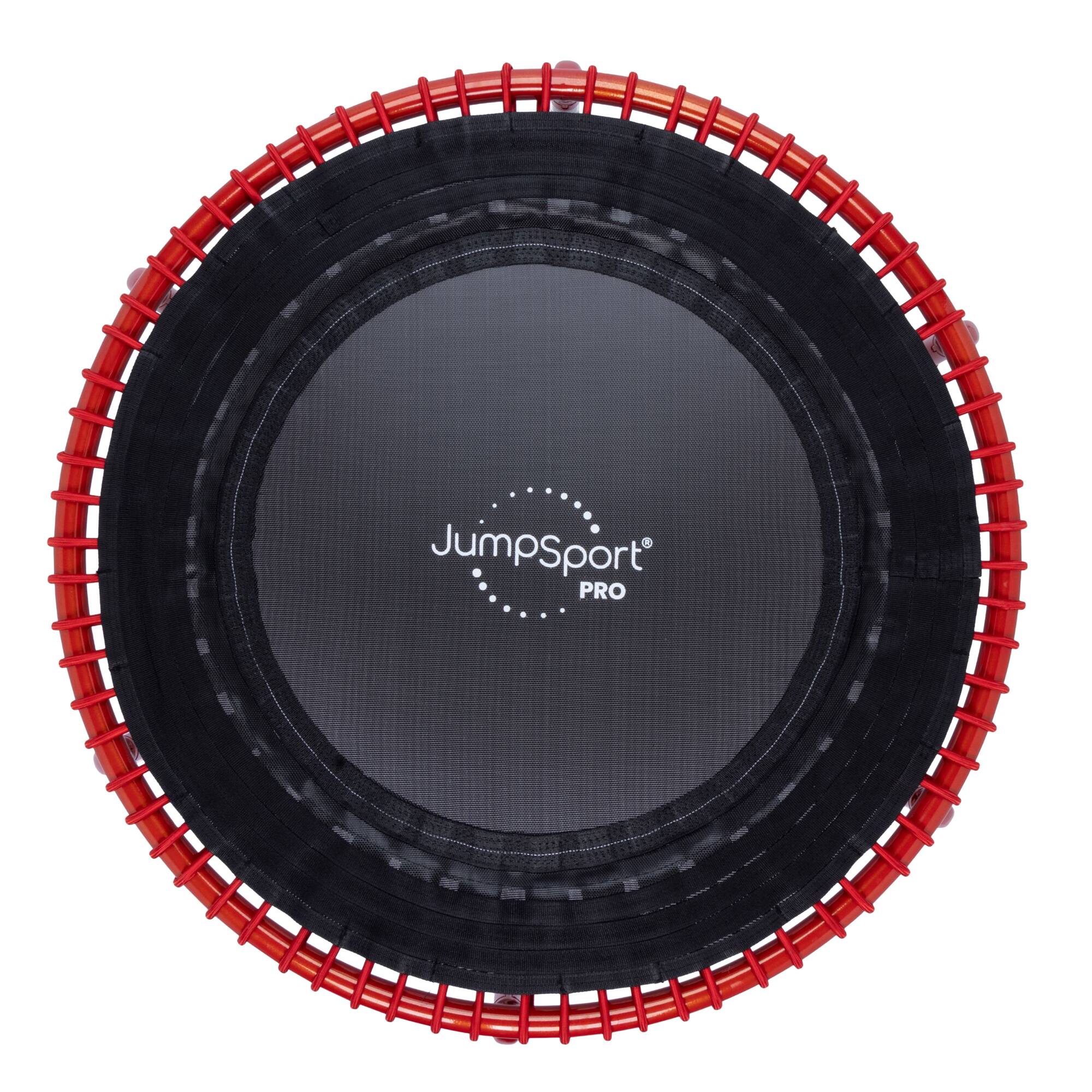 JumpSport - 350 PRO Fitness Trampoline, Cardio Workout Equipment, 39 Inch, Ignite - Red