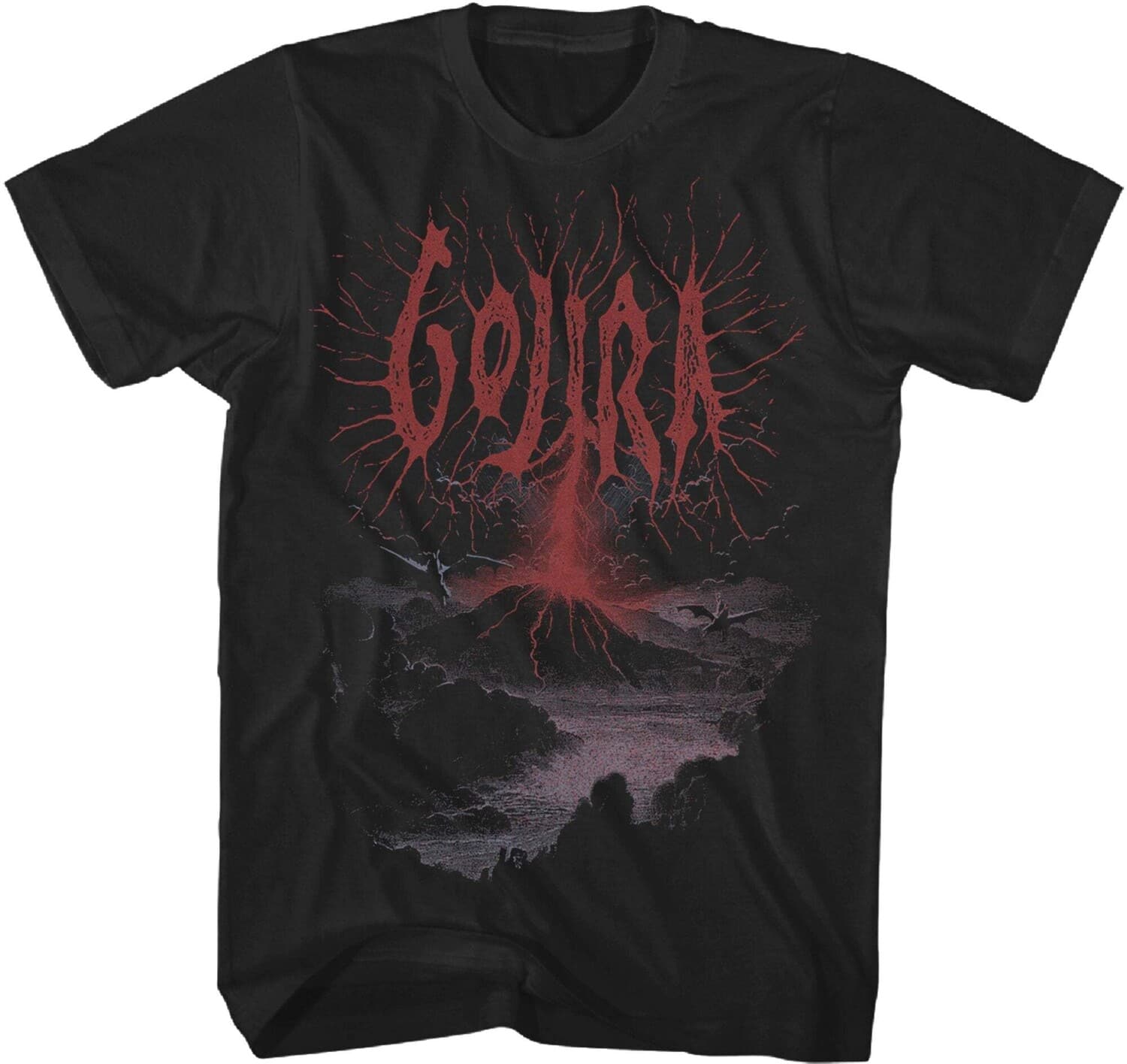 PopMarket - Gojira - Volcano T-Shirt - Small Black 23GOJ018A1 - APPAREL - Multicolor price history on PriceWatchPro