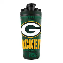 WinCraft - Green Bay Packers 26oz. 4D Stainless Steel Shaker Bottle - Multicolor