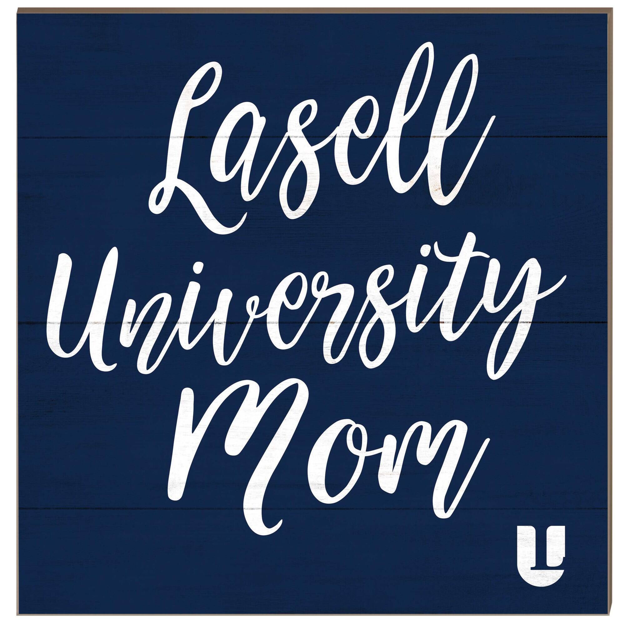 Lasell Lasers 10'' x 10'' Mom Plaque
