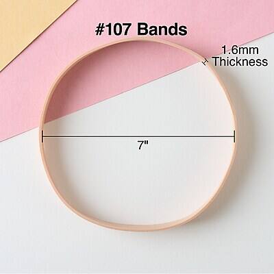 #107 Bands  
1.6mm Thickness  
7"
