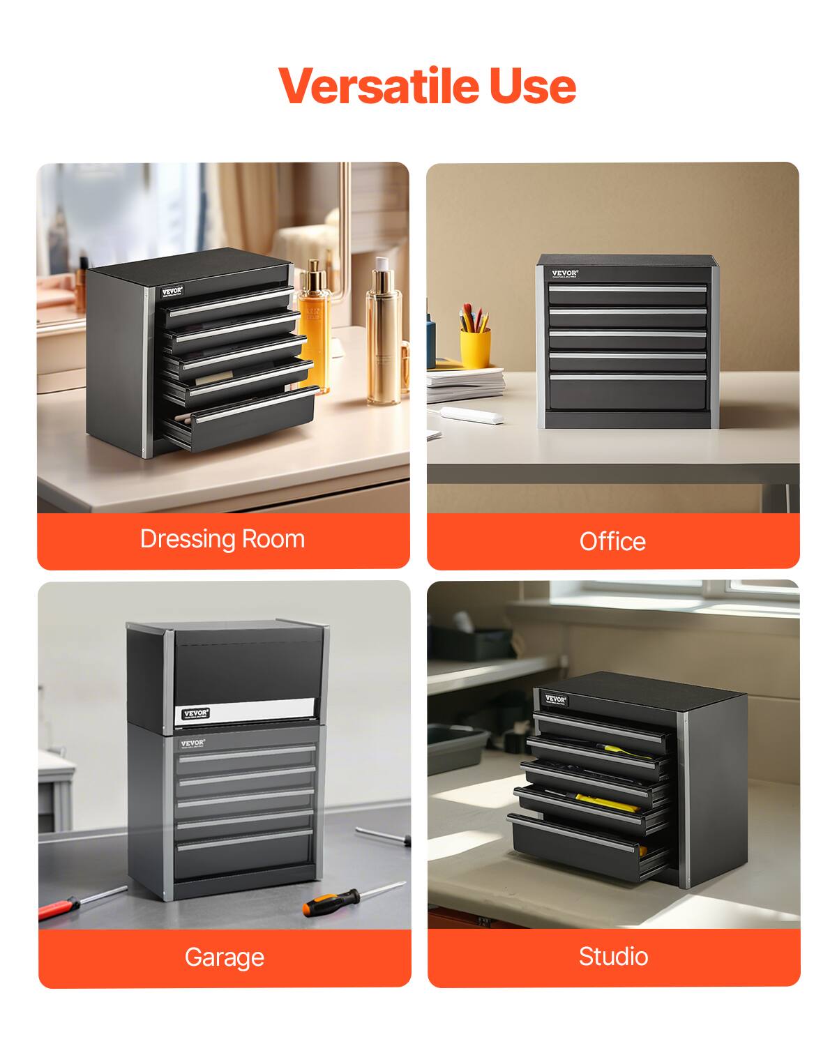 Versatile Use

- Dressing Room
- Office
- Garage
- Studio