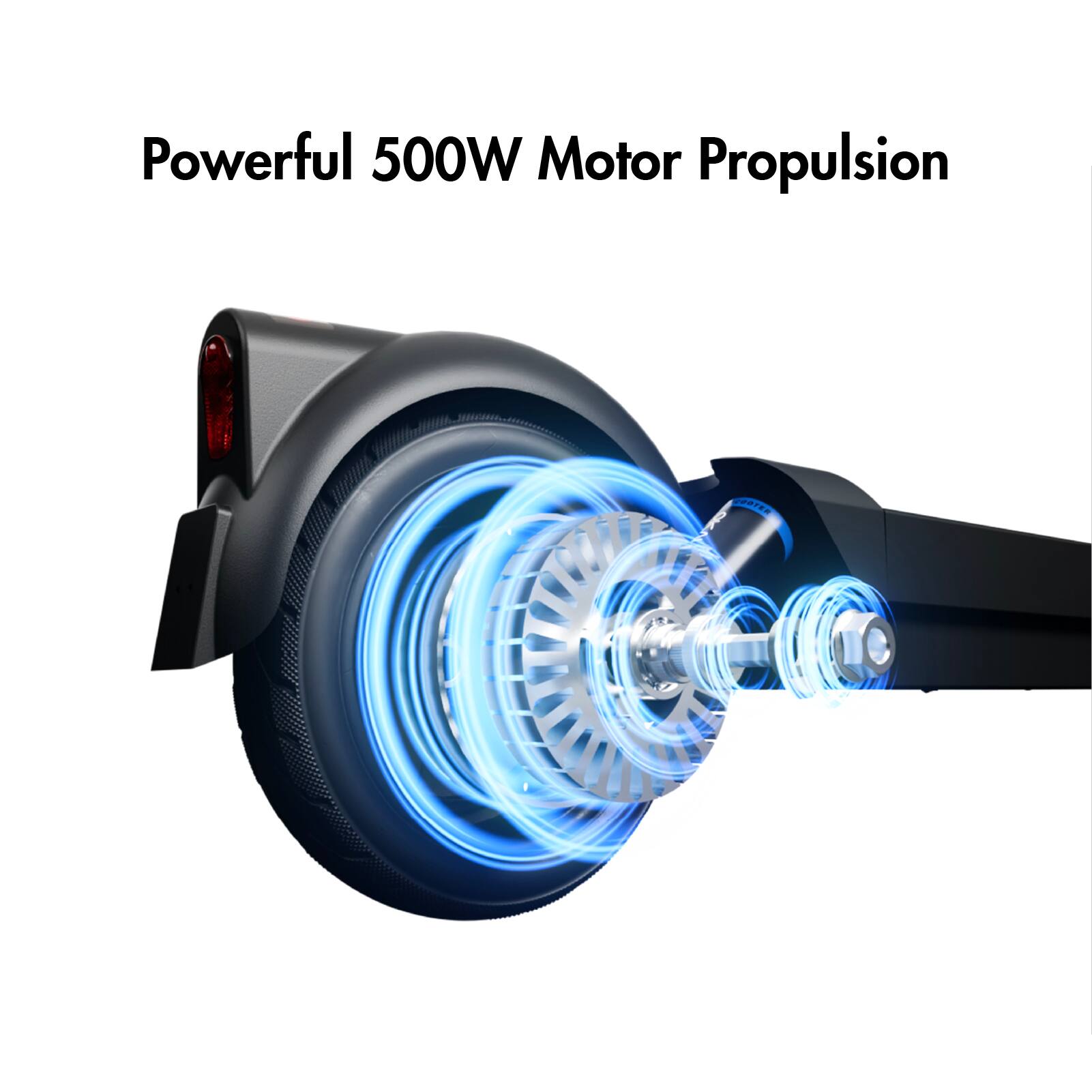 Powerful 500W Motor Propulsion