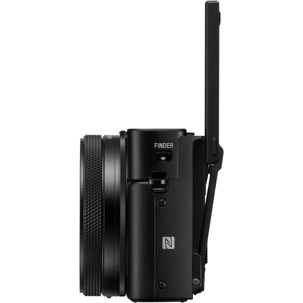 Alt View 6. Sony - Cyber-Shot DSC-RX100 VII Camera Kit DSC-RX100M7 Triple Battery 64GB Pro Bundle.