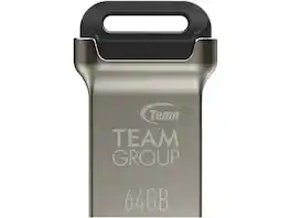 Team Group - Team 64GB C162 USB 3.2 Gen1 Flash Drive, Up to 100MB/s (TC162364GB01) - Black