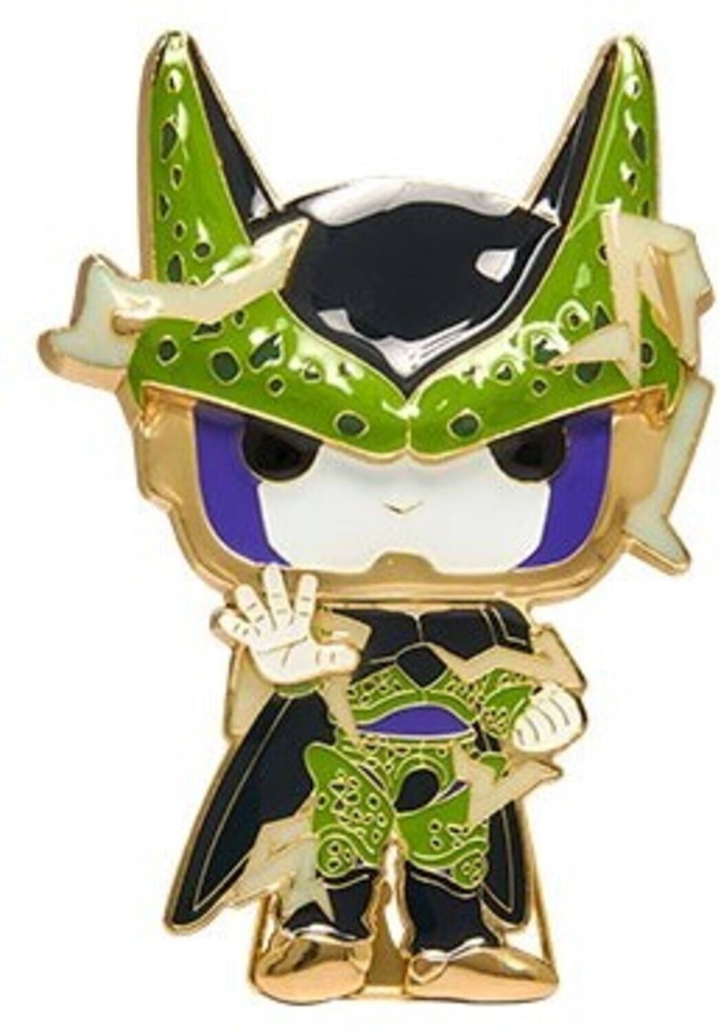 Alt View 2. Funko - FUNKO PINS ANIME: Dragon Ball Z - Perfect Cell (Styles May Vary)   - APPAREL - Multicolor.