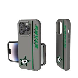Keyscaper - NHL - Dallas Stars Sidebar Soft Touch iPhone Case - 14 - Gray
