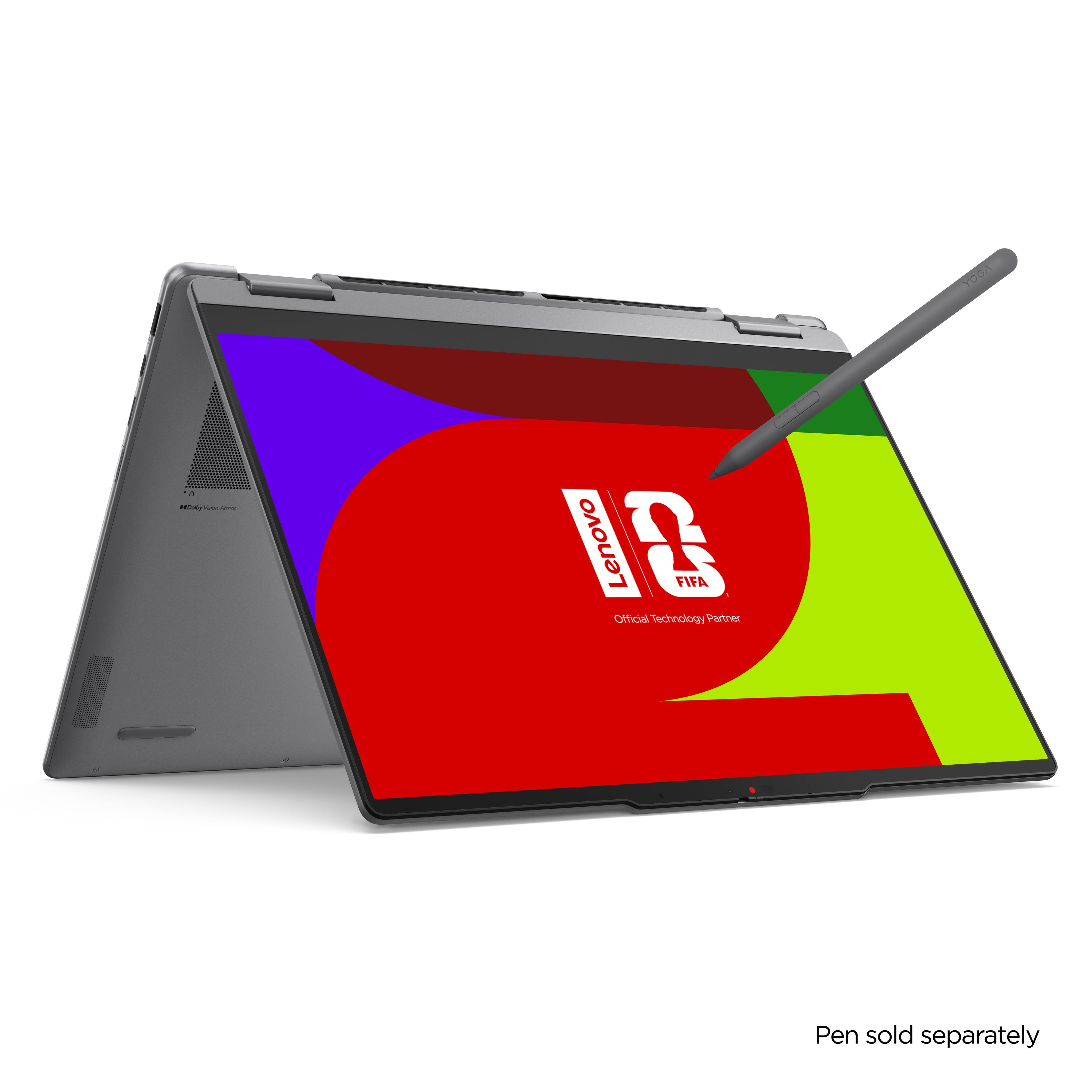 Hi  
Lenovo & FIFA Official Technology Partner  
Pen sold separately