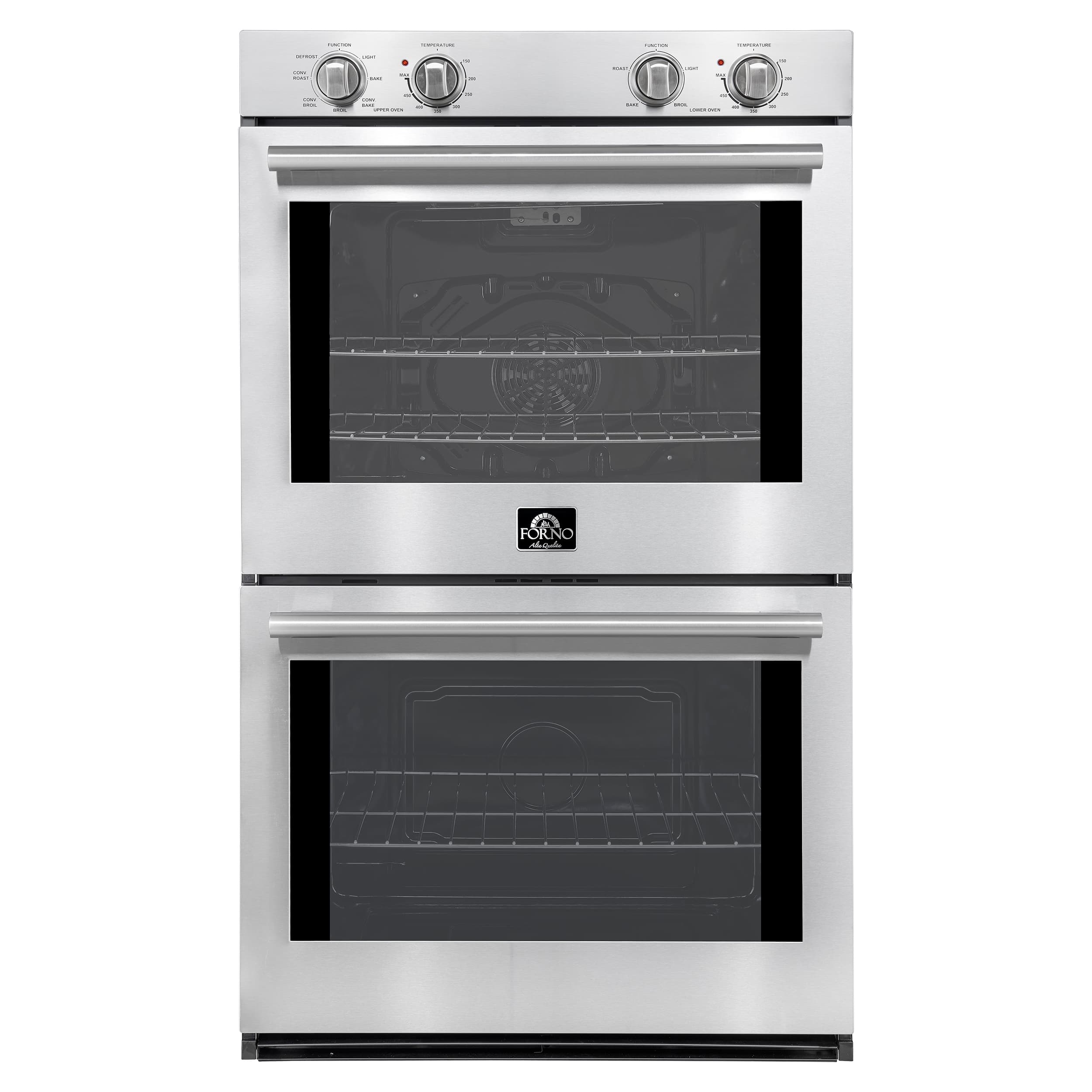 Forno Appliances - Vomero 10 Cu. Ft. Electric Double Wall Oven - Stainless Steel