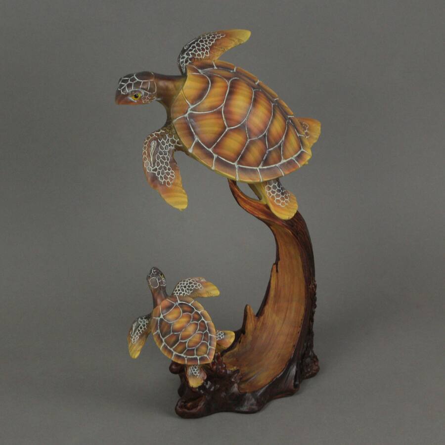 Everspring Import Co. Sea Turtle Family Sculpture Home Decor Statue ...