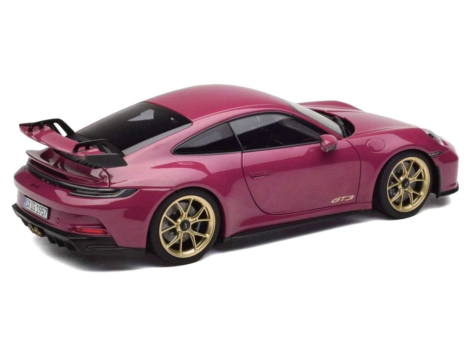 Alt View 6. Norev - 2021 Porsche 911 GT3 Ruby Star Neo 1/18 Diecast Model Car by Norev.