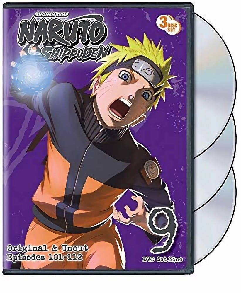 Front. Naruto Shippuden Uncut Set 9 (DVD Boxed Set) [DVD].
