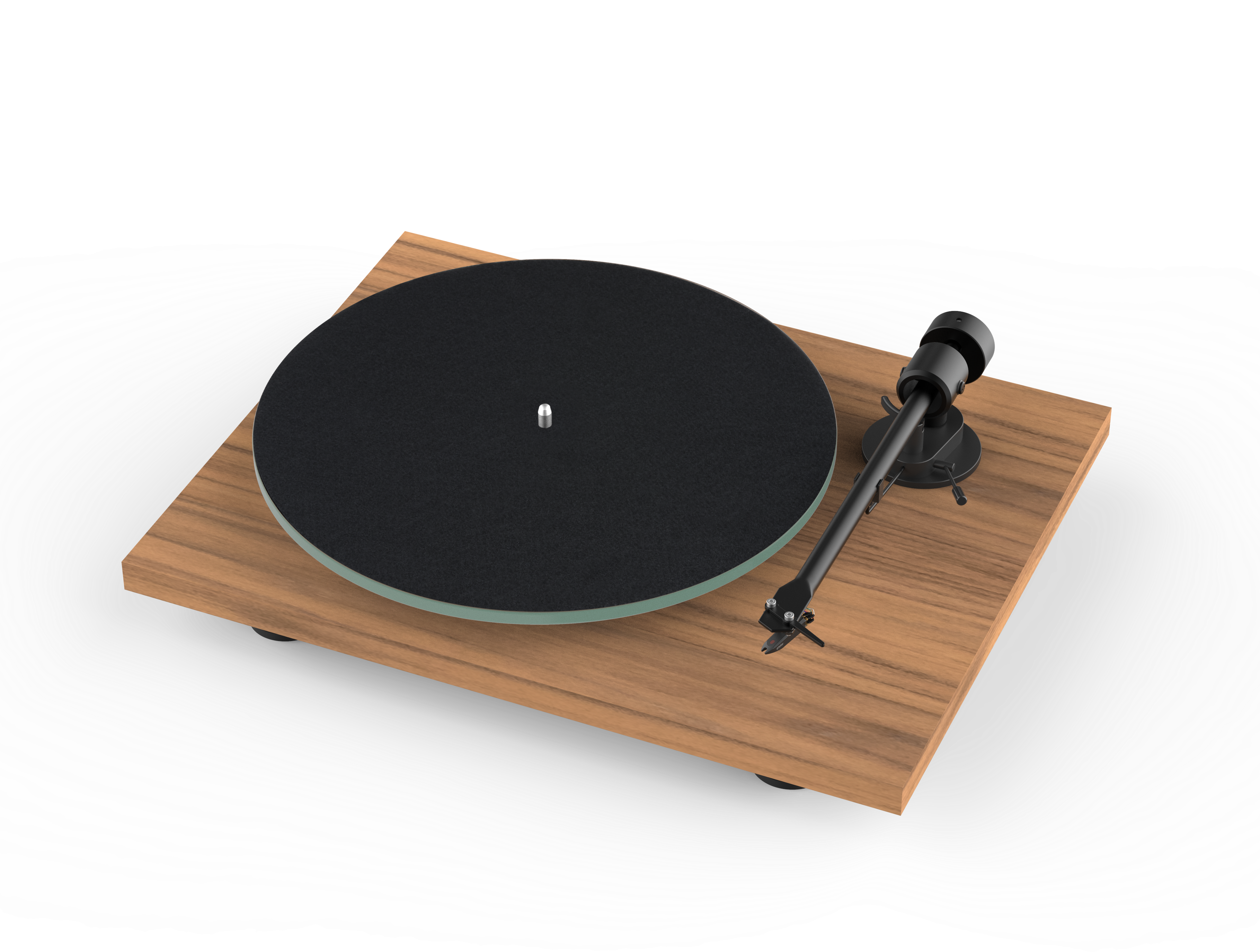 Pro-Ject - T1 EVO - Satin Walnut - Front_Zoom