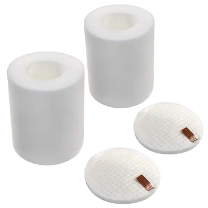 Front. HQRP - HQRP 2-Pack Foam and Felt Filter Kit Replacement for Shark Rotator XFF755 NV755 UV795 Powered Lift-Away XL Upright Vacs.