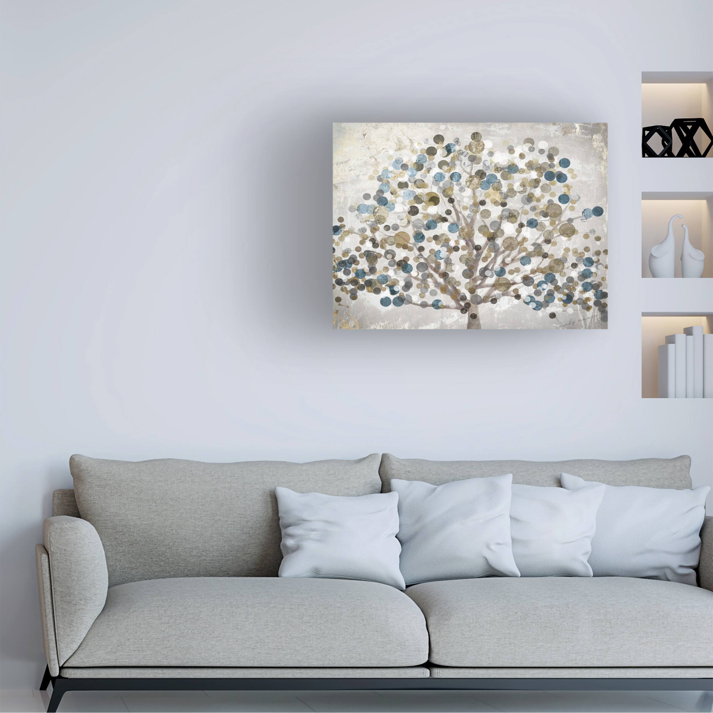 Angle. Trademark Fine Art - Color Bakery 'Bubble Tree' Canvas Art - Multicolor.