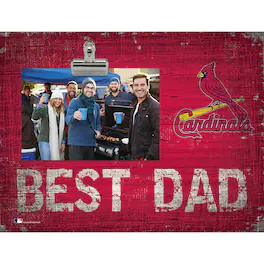Fan Creations - 8'' x 10.5'' Best Dad Clip Frame - Multicolor