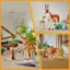 Left. LEGO - Creator 3 in 1 Wild Safari Animals Set, Giraffe, Gazelles or Lion Toy 31150.